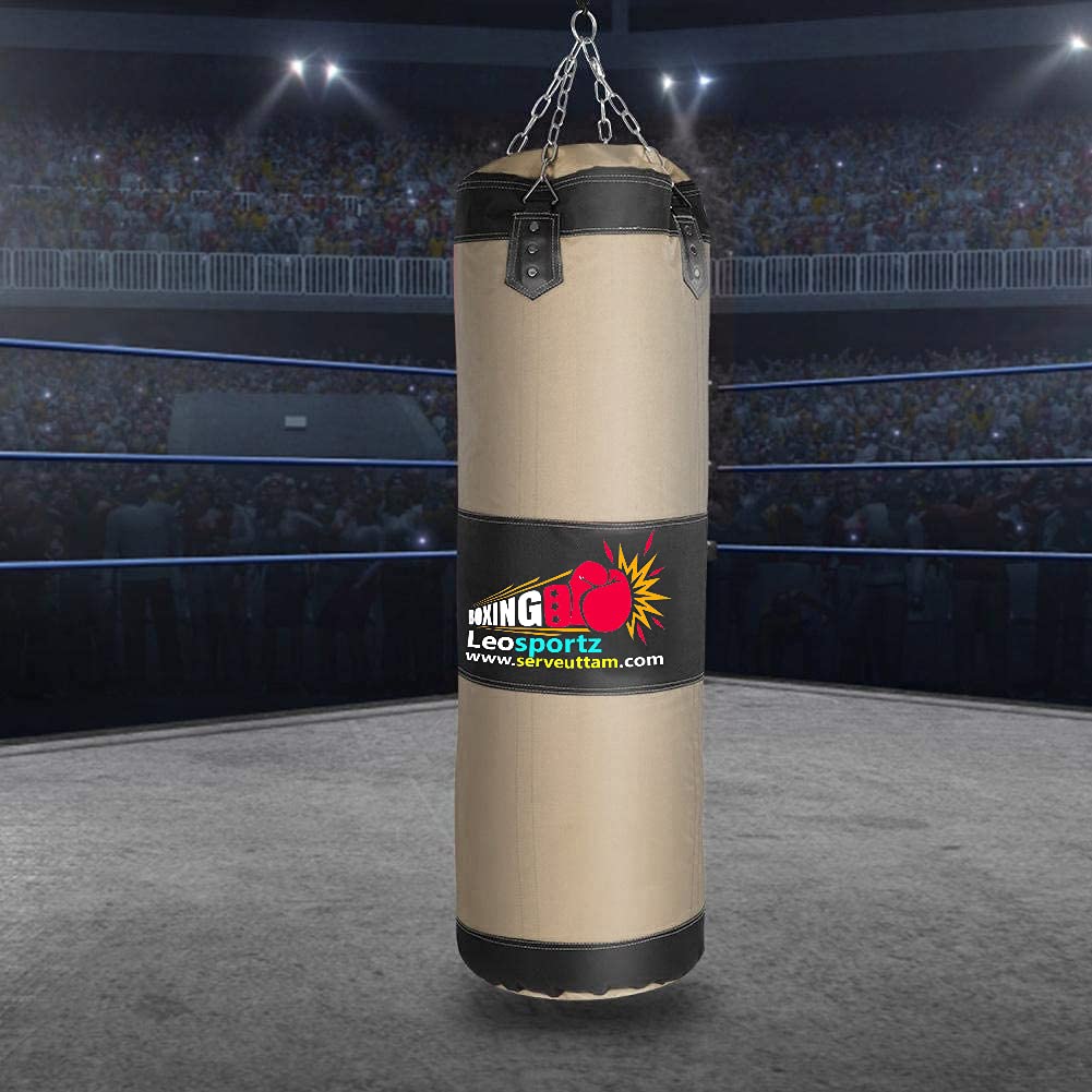 Leosportz Punching Bag for Boxing of Canvas