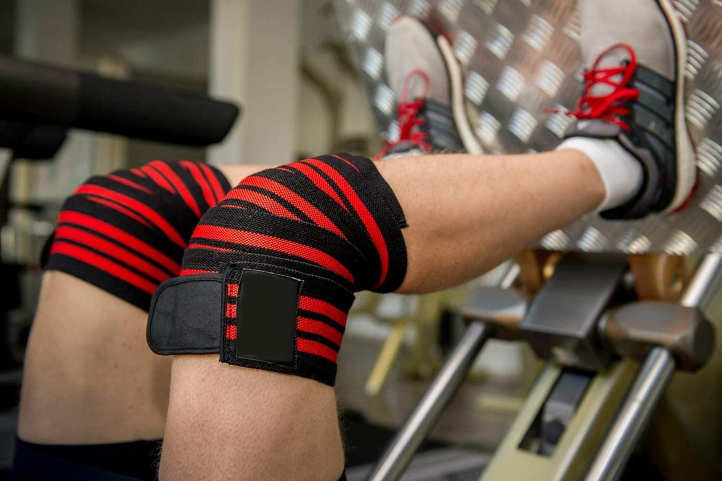 Leosportz Knee Wraps for Squats - (1 Pair)