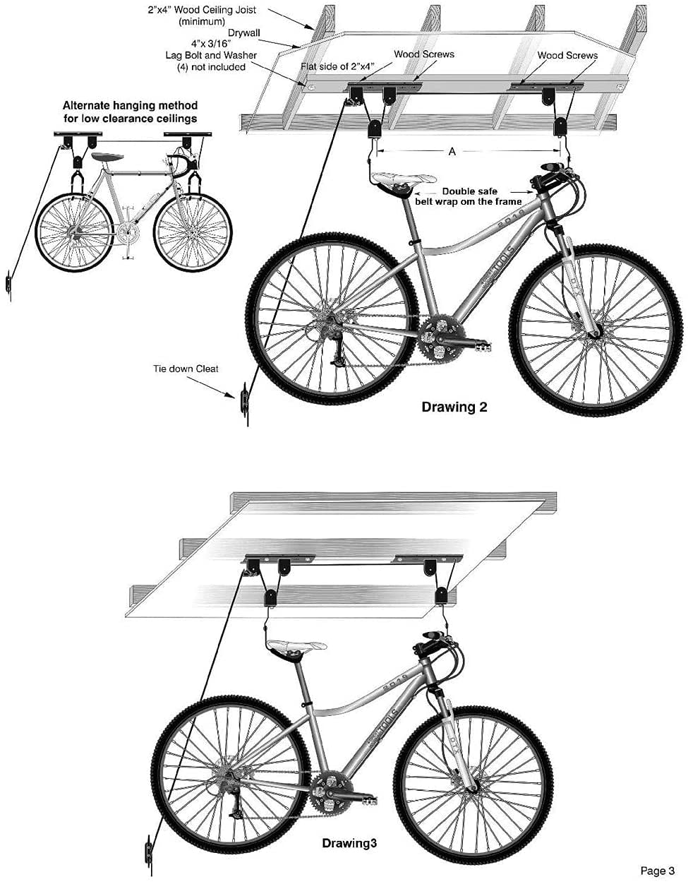 Leosportz Cycle Wall Mount Stand