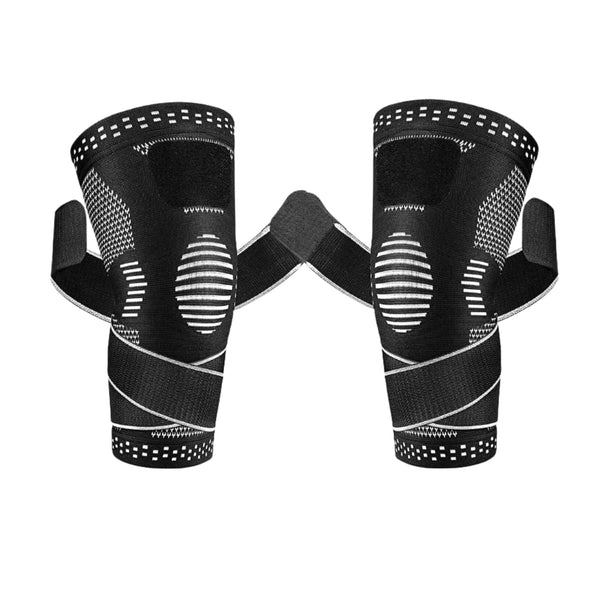 Leosportz Knee Caps for Men & Women – Gym Workout (Pack of 2)