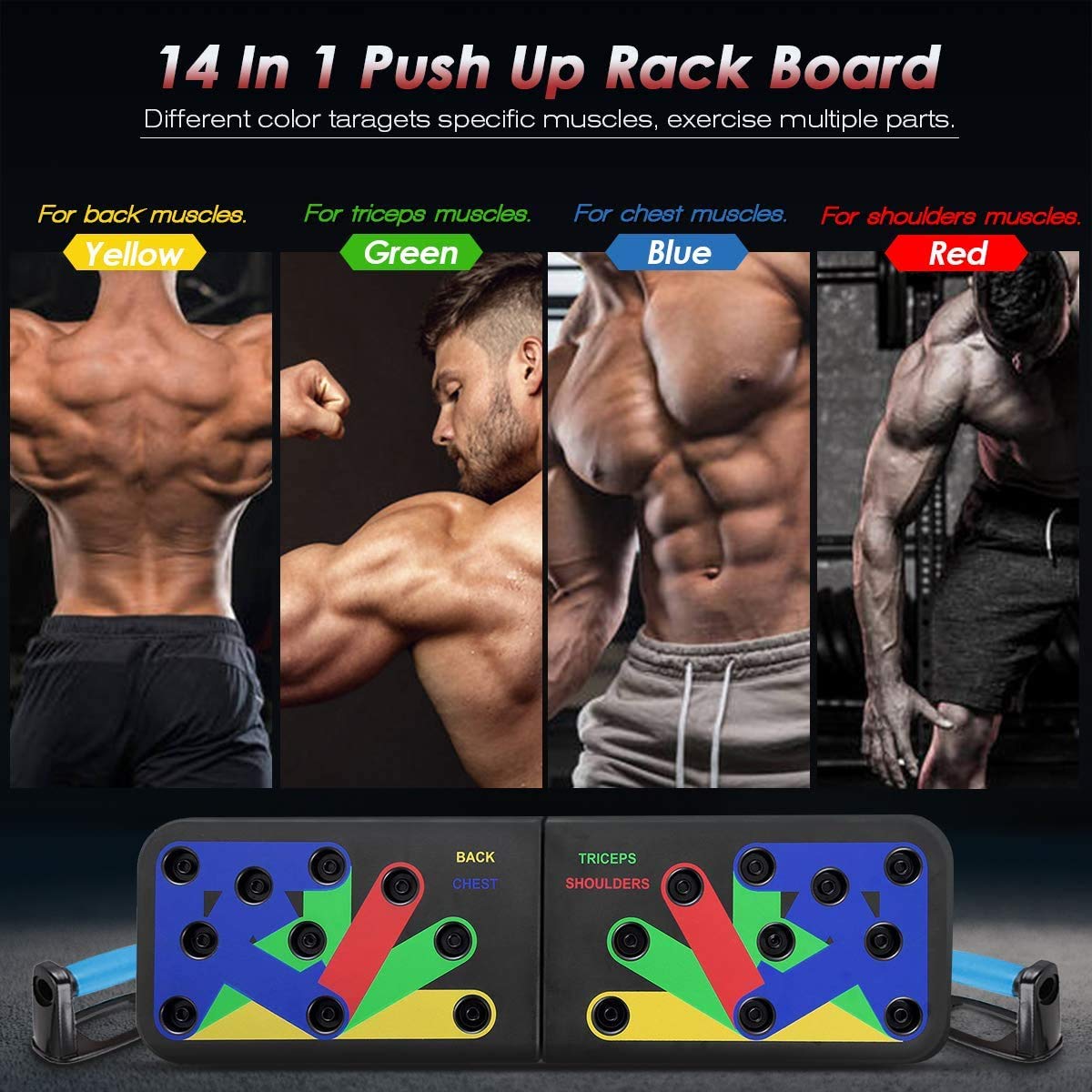 Leosportz Push Up Board Rack