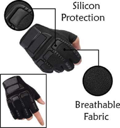 Leosportz Motocross Breathable Half-Finger Riding Gloves