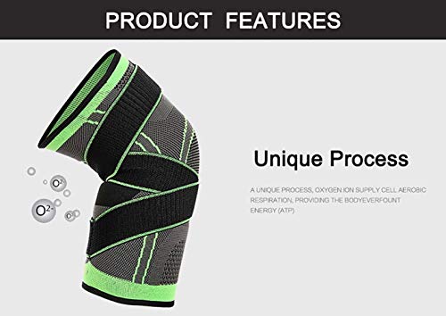 Leosportz (Pack of 1) Knee Sleeve, Compression