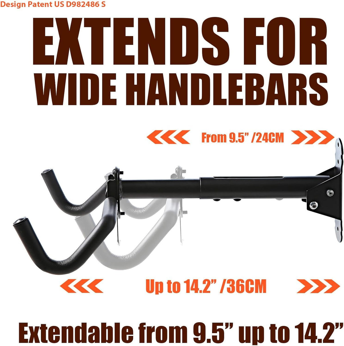 Leosportz Cycle Wall Mount Hanger & Bike Stand