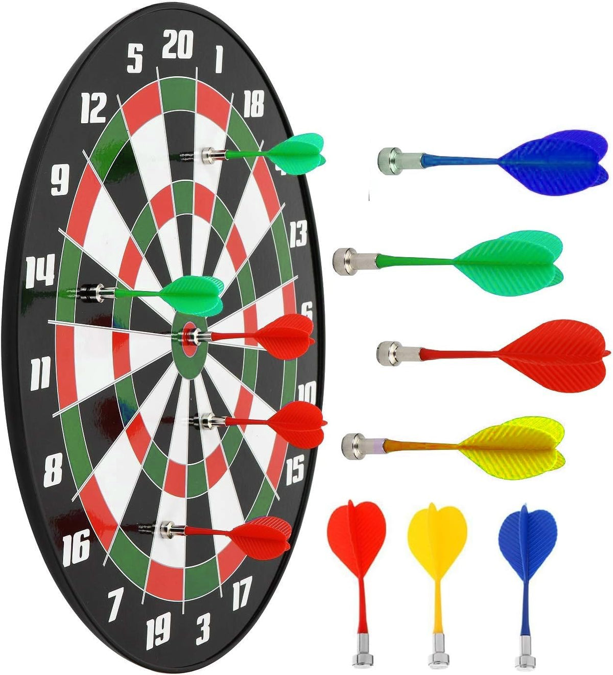 Leosportz Magnetic Dart Board for Kids & Family