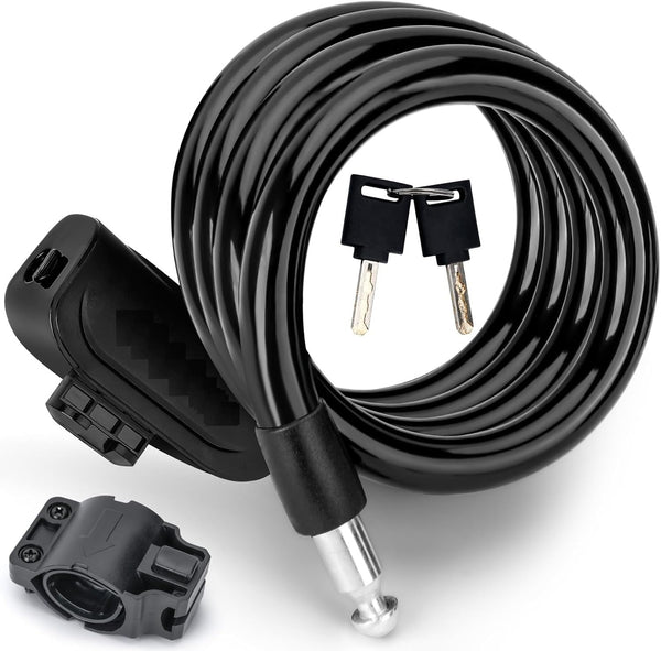 Leosportz Heavy-Duty Cycle Lock with Key