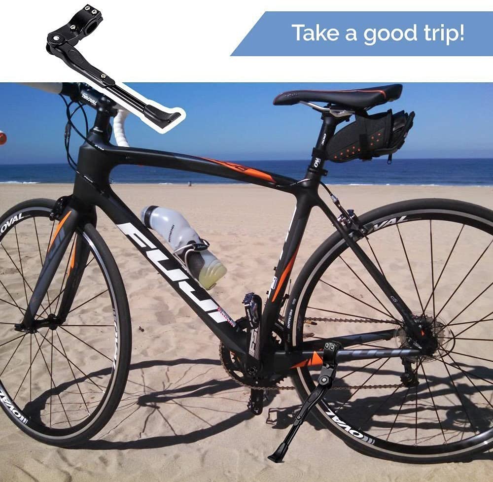 Leosportz Cycle Stand for Bicycle - Adjustable Bike Kickstand
