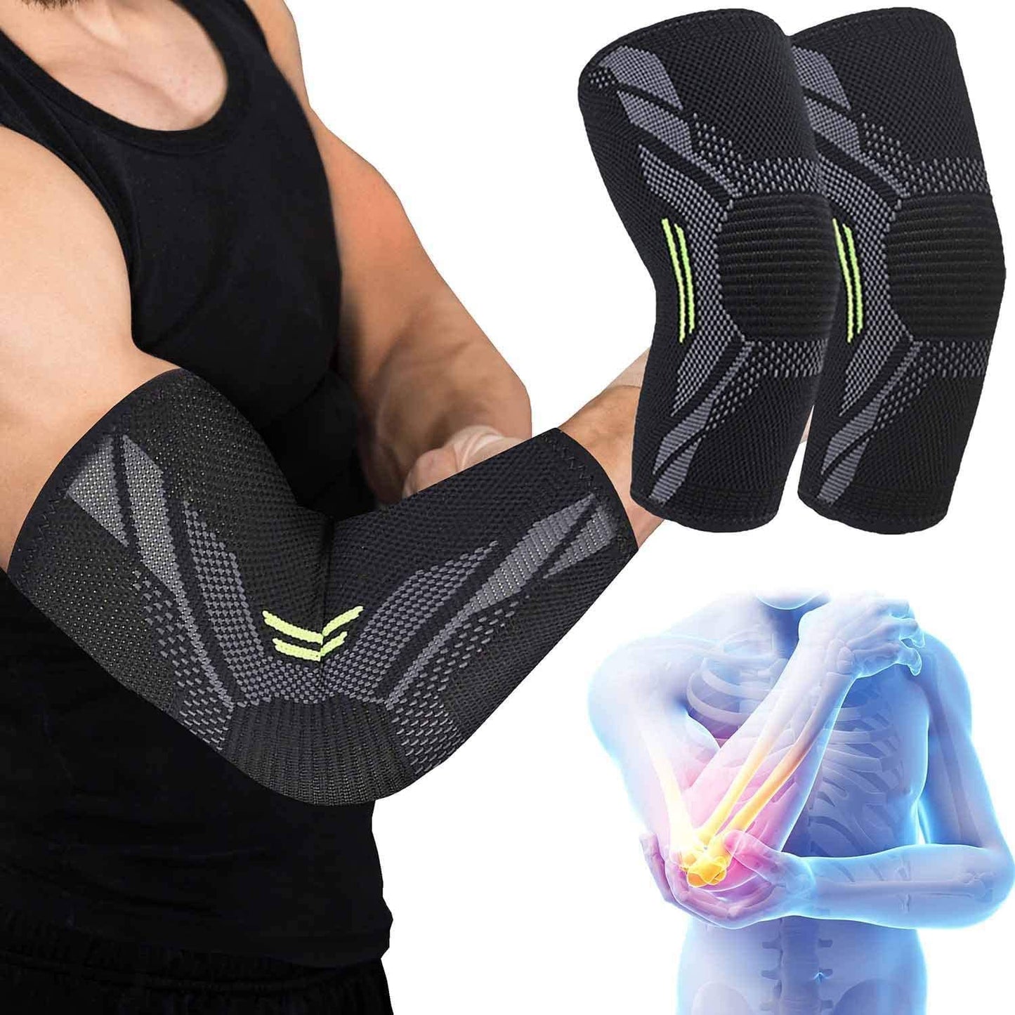 Leosportz Elbow Support for Gym (1 Pc)