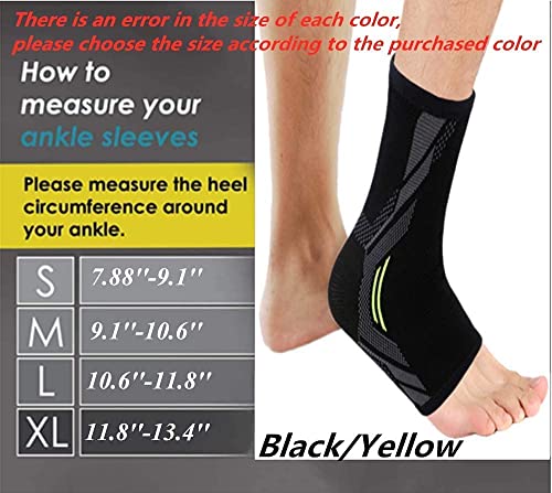 Leosportz Ankle Support Brace Adjustable Sleeves