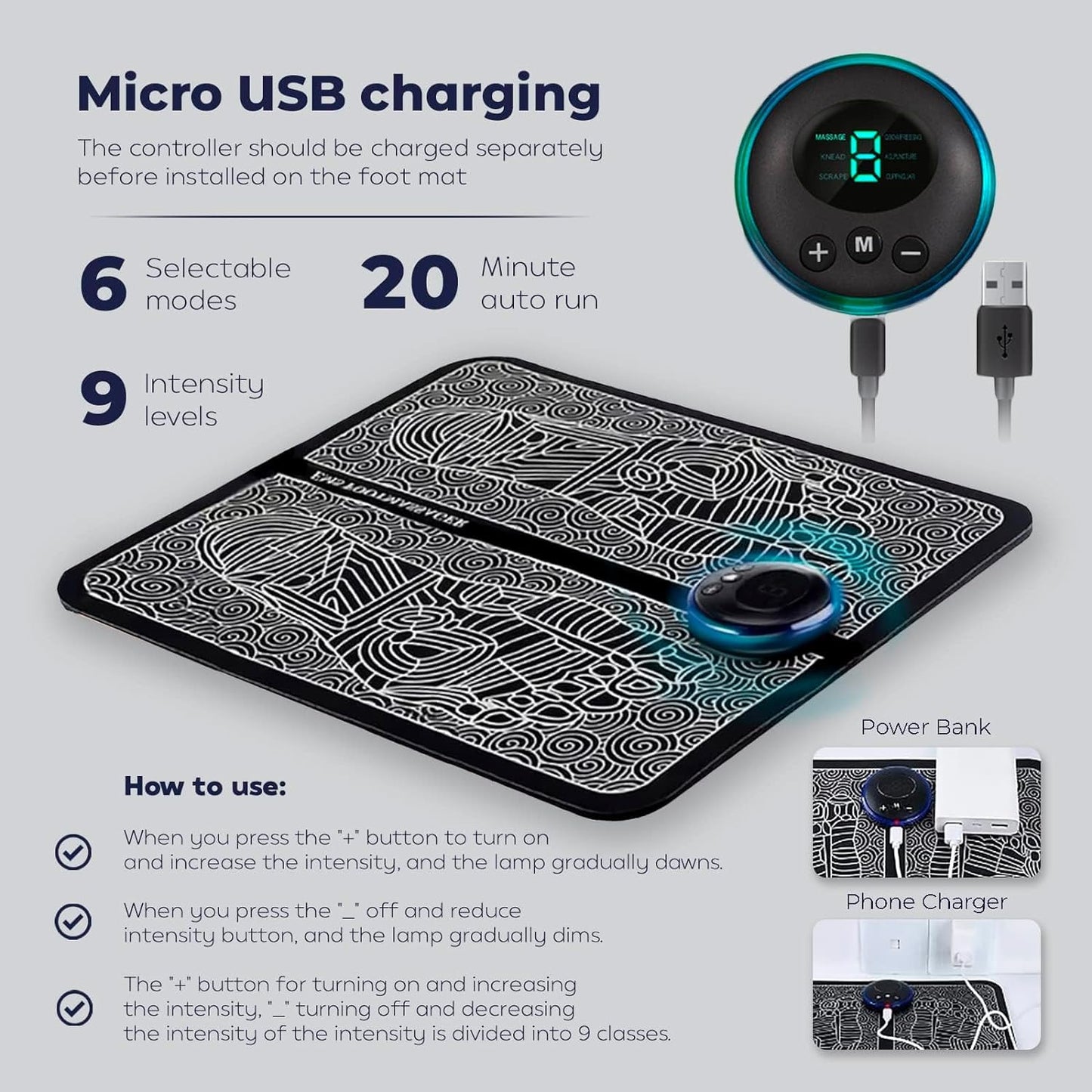 Leosportz Foot Massager for Pain Relief