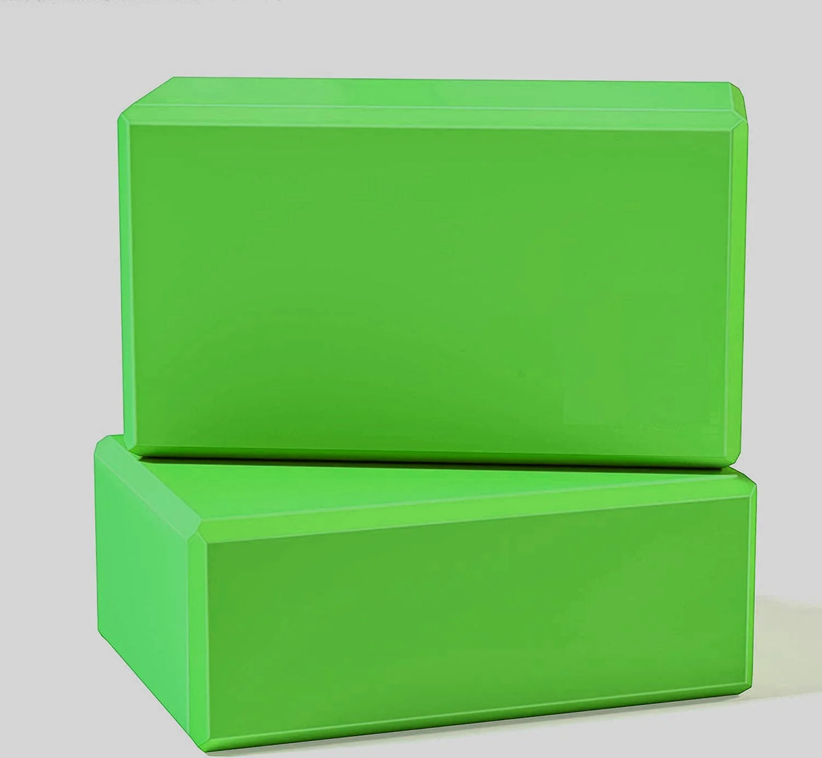 Yoga Blocks with Belt (2 Pc) - High - Density Eva Block