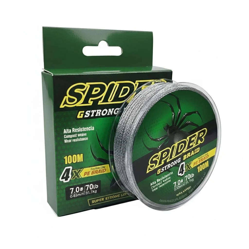 Fishing Wire Line 100m - 0.45 4 Braded 70 Lb Weave Fishing