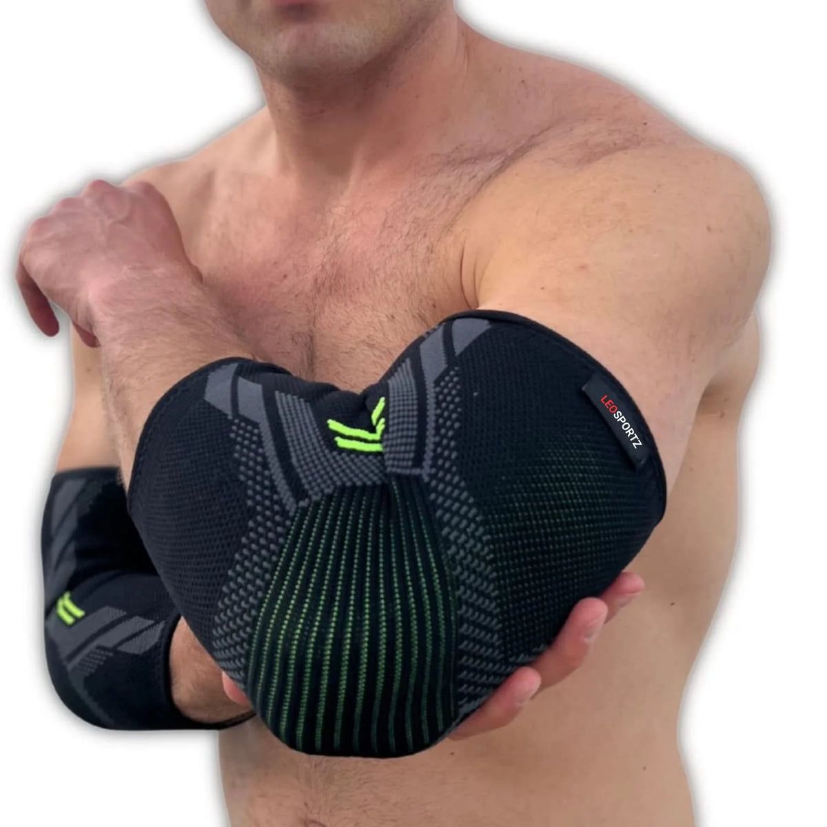 Leosportz Elbow Support Sleeve for Gym & Workout