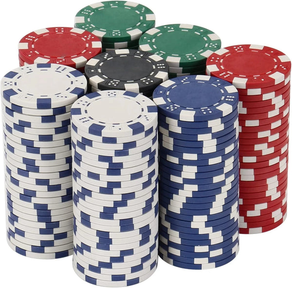 Leosportz Pokar Chips For Pokar - Gram Chip Poker For Texas Hold'Em