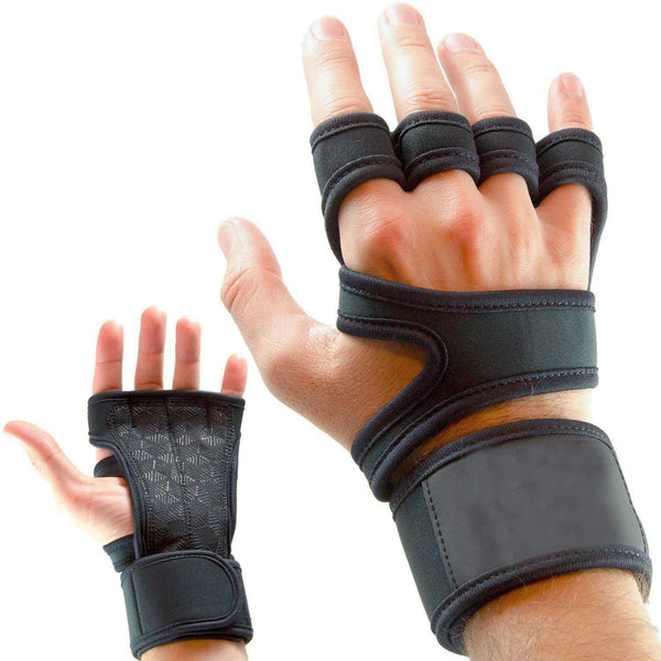 Workout Gloves With Wrist Support For Gym Workouts, Pull