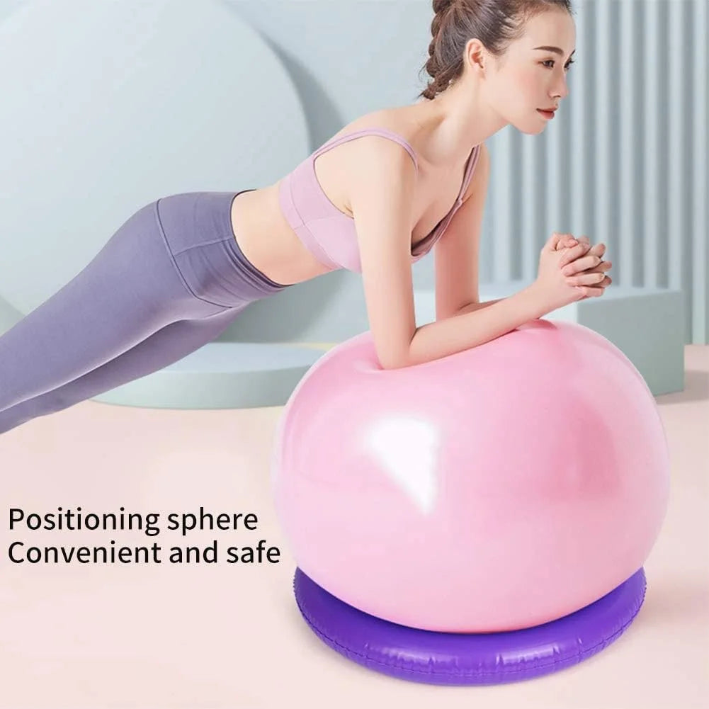 Gym Ball Ring - Yoga Ball Base Tube For Holding Exercise