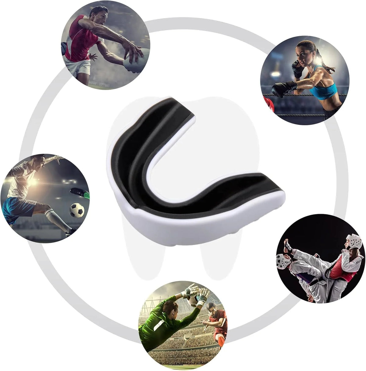 Leosportz Mouth Guard For Boxing Mma Food Grade Material - Sports