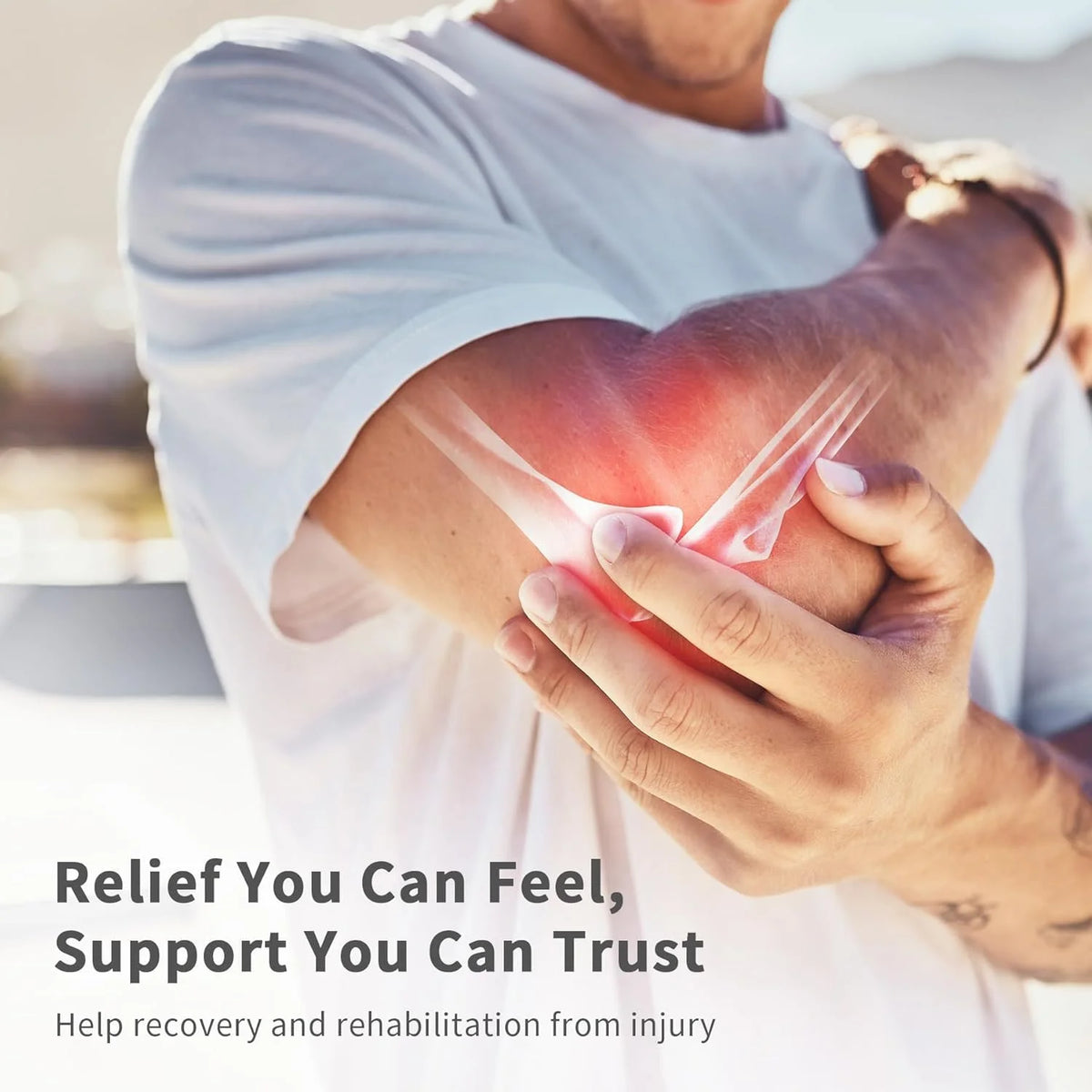 Tennis Elbow Band For Pain Relief - Elbow Cap Women Pain