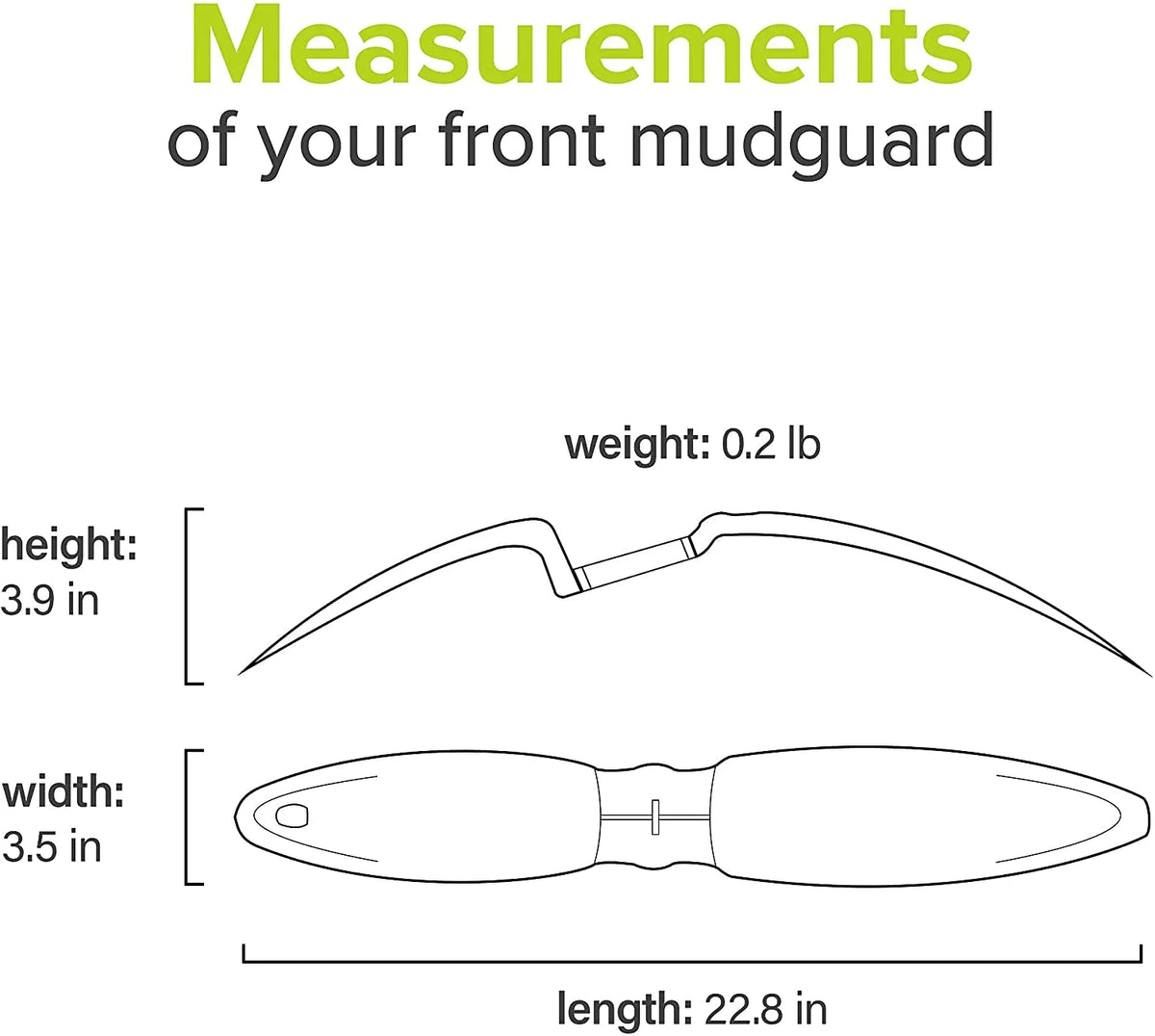 Mudguard For Cycle With Reflective Tape