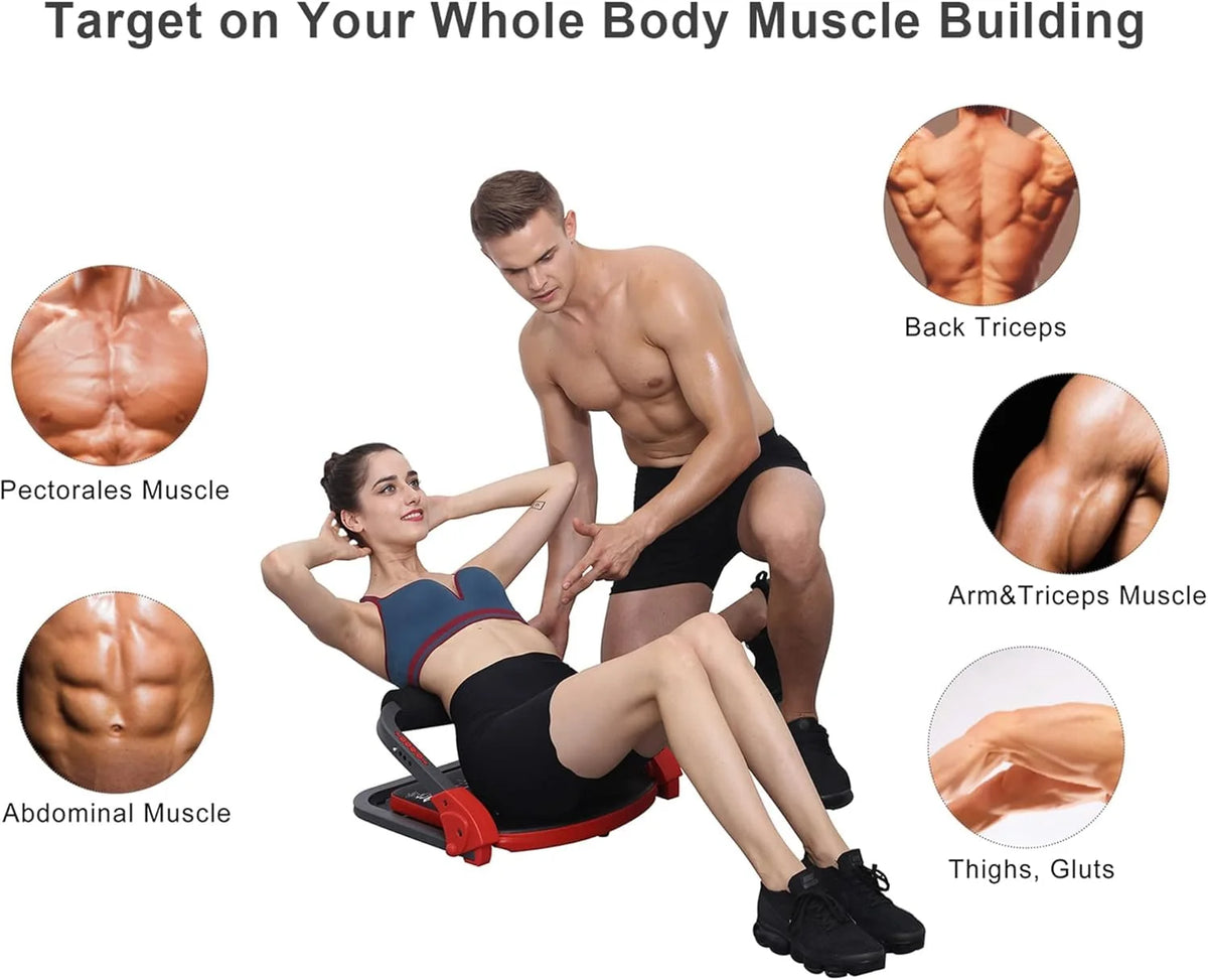 Smart Ab Workout Machine - Multifunctional Ab Exerciser