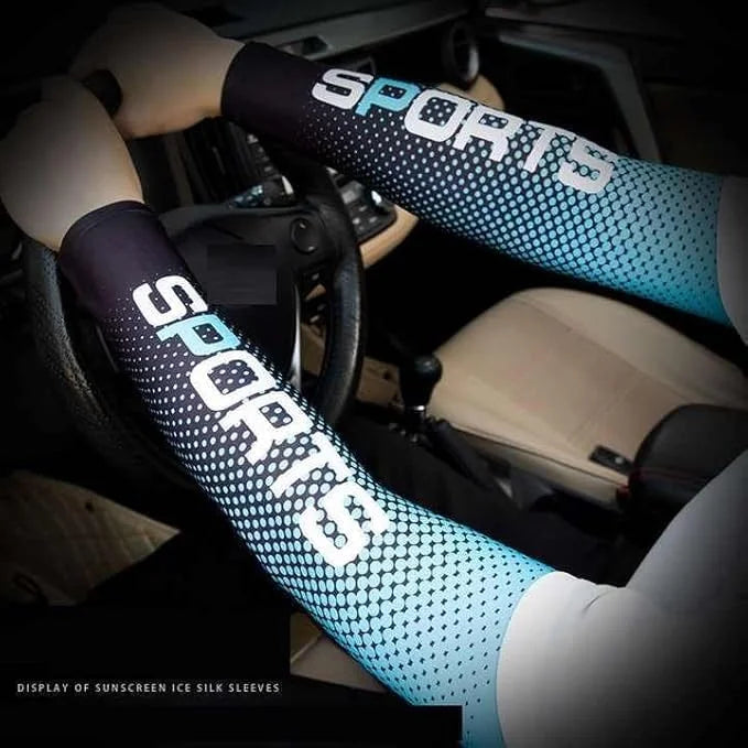 Riding Gloves With Arm Sleeves - Uv Protection Sleeves Women