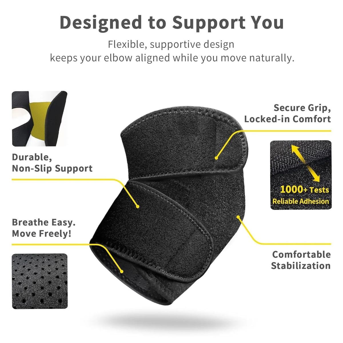 Tennis Elbow Band For Pain Relief - Elbow Cap Women Pain