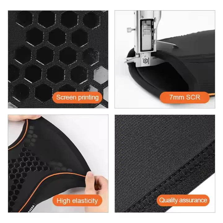 Knee Support Gym (1 Pair) - 7mm Power Knee Support Gym