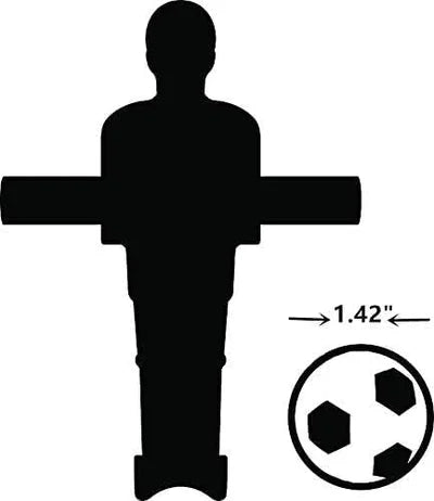 Foosball Table Replacement Balls - 36mm Table Soccer Balls
