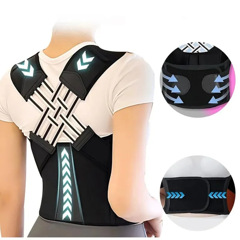 Posture Corrector Women - Back Brace Support Belt Universal