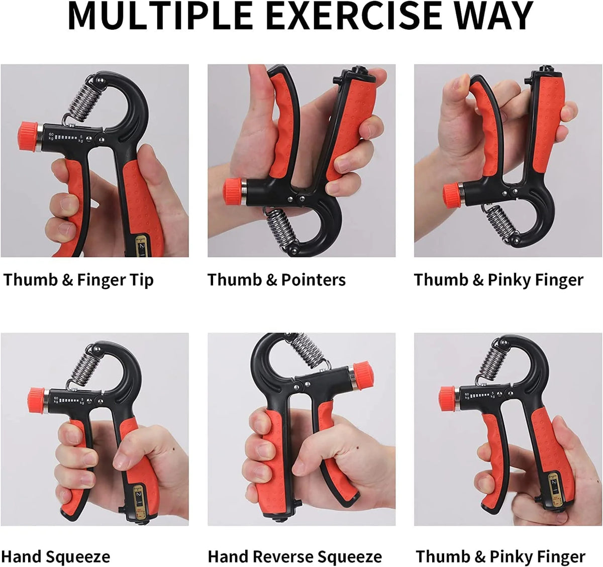 Hand Grip Strengthener - Improved Desgine 10 - 100 Hand Grip