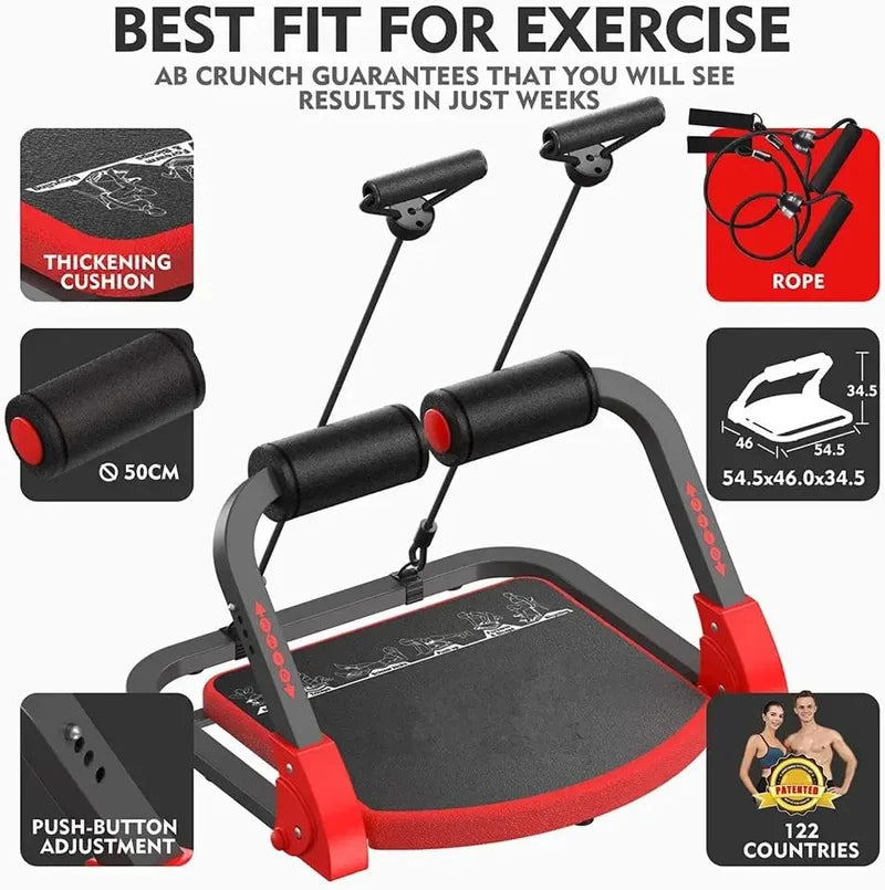 Smart Ab Workout Machine - Multifunctional Ab Exerciser