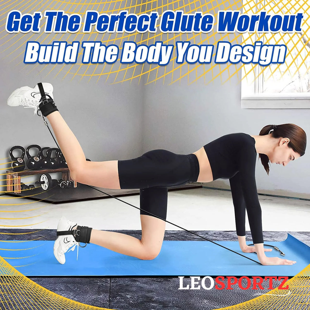 Ankle Strap For Gym Cable Machine - Heavy Ankle Band Gym