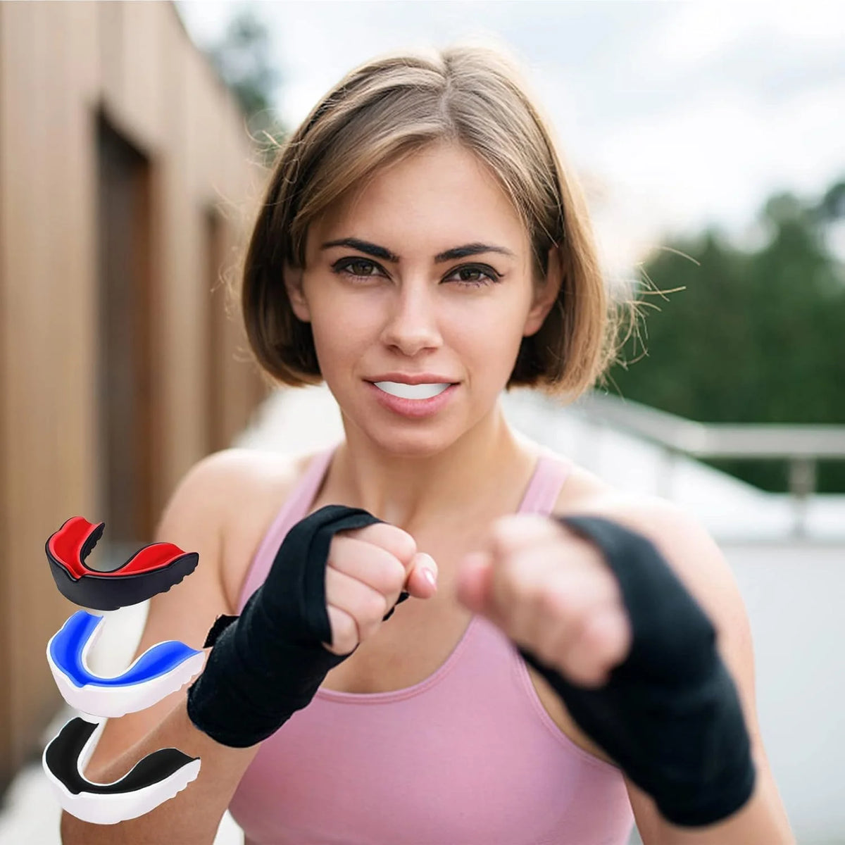 Leosportz Mouth Guard For Boxing Mma Food Grade Material - Sports