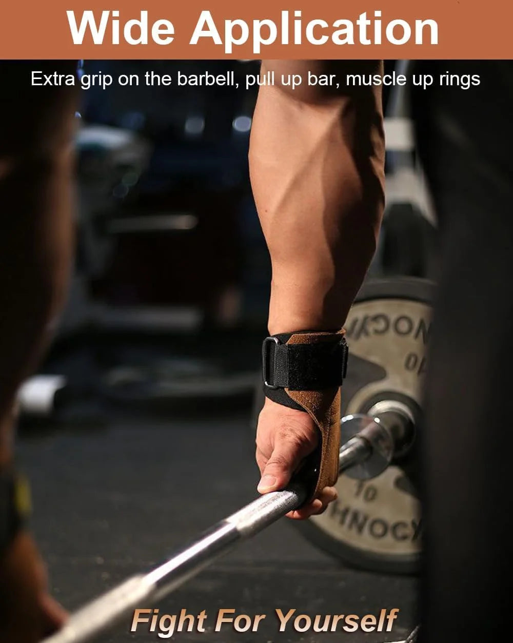 Gym Gloves Workout - Weight Lifting Strap With Wrist Support