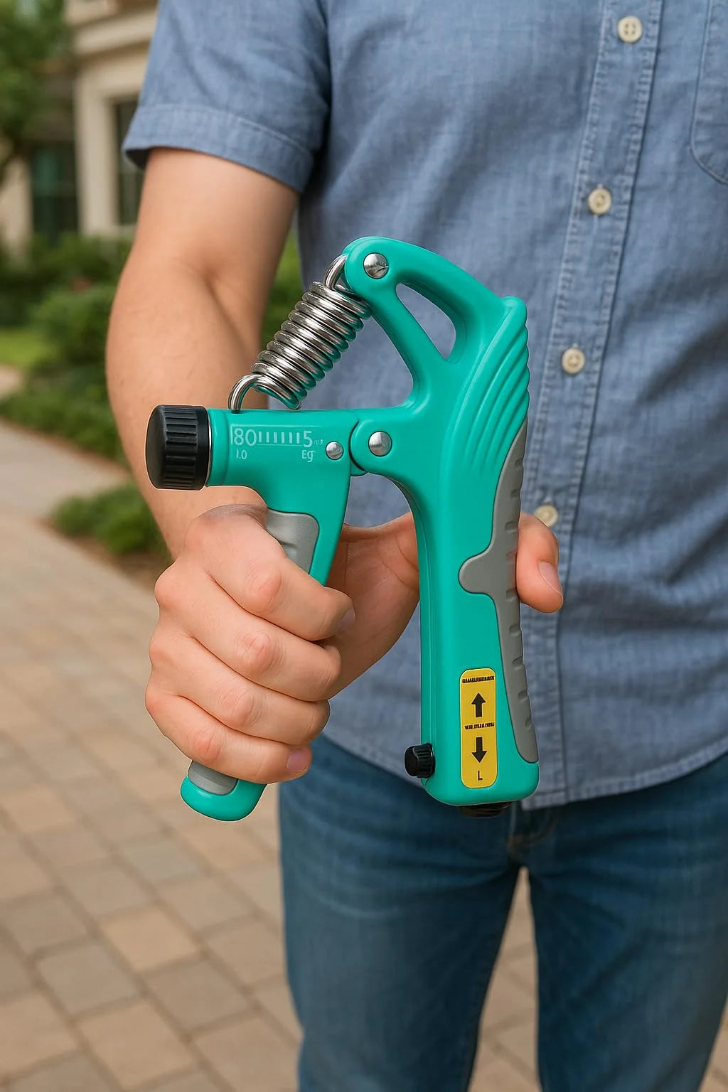 Hand Grip Strengthener - Hand Gripper With Counter For Palm