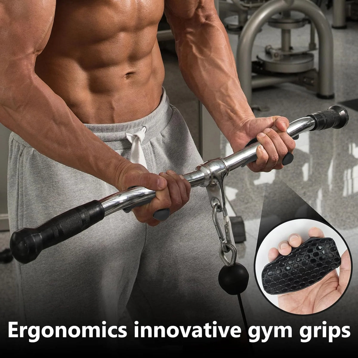 Weight Lifting Grip - Lifting Hook Straps For Gym