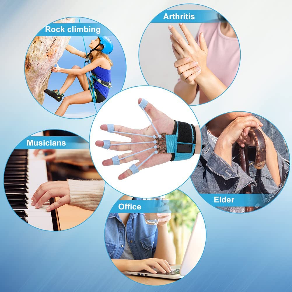 Leosportz Finger Exerciser Strength Trainer