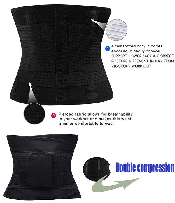Leosportz Waist Trainer Cincher Trimmer Slimming