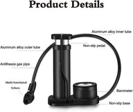 Leosportz Portable Mini Cycle Pump with Pressure Gauge
