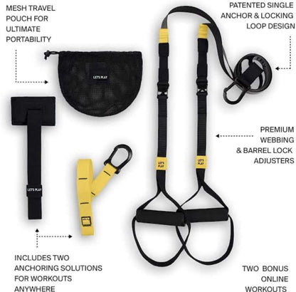 Suspension Training Kit for Full Body Wrokout