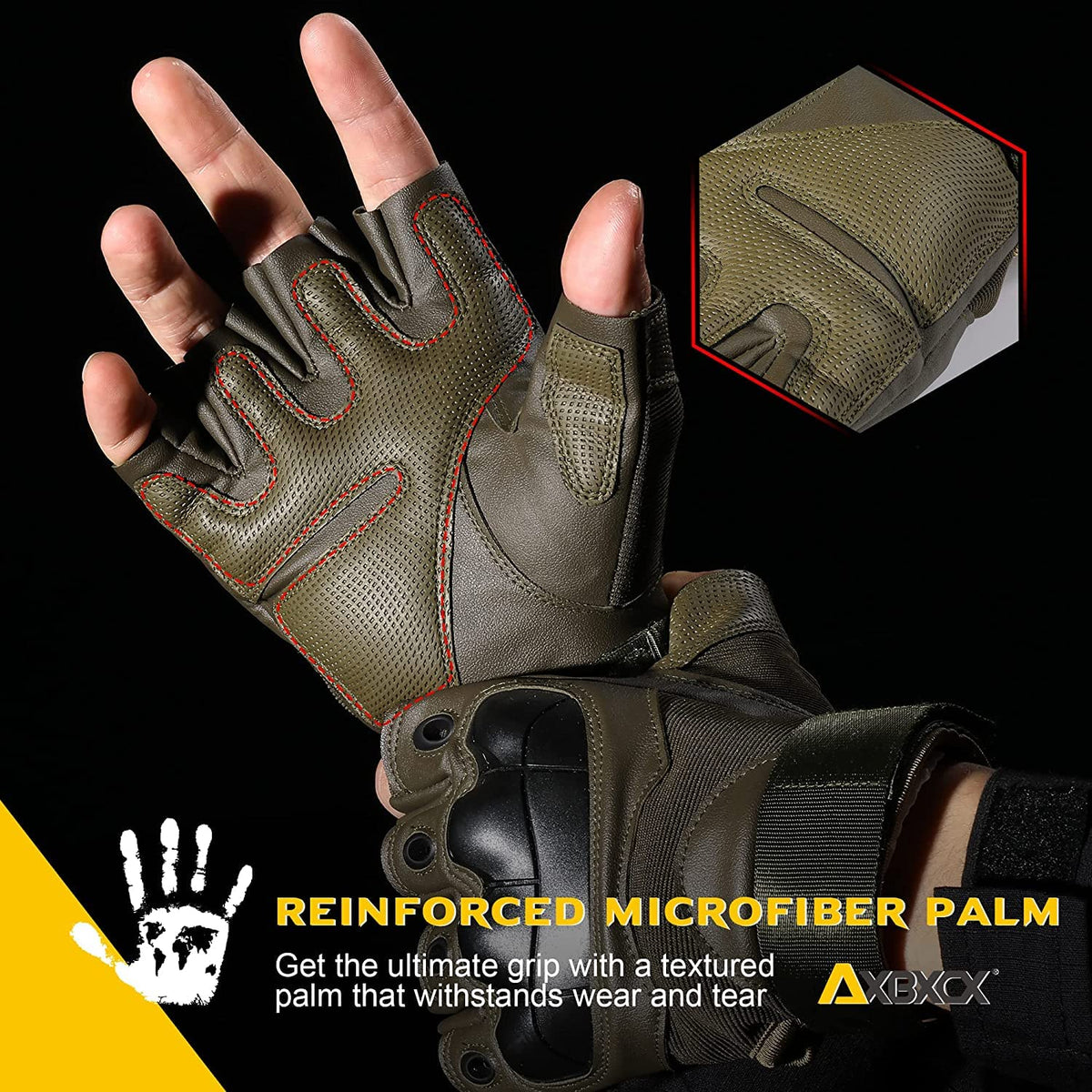 Leosportz Riding Gloves for Men Bike Riders