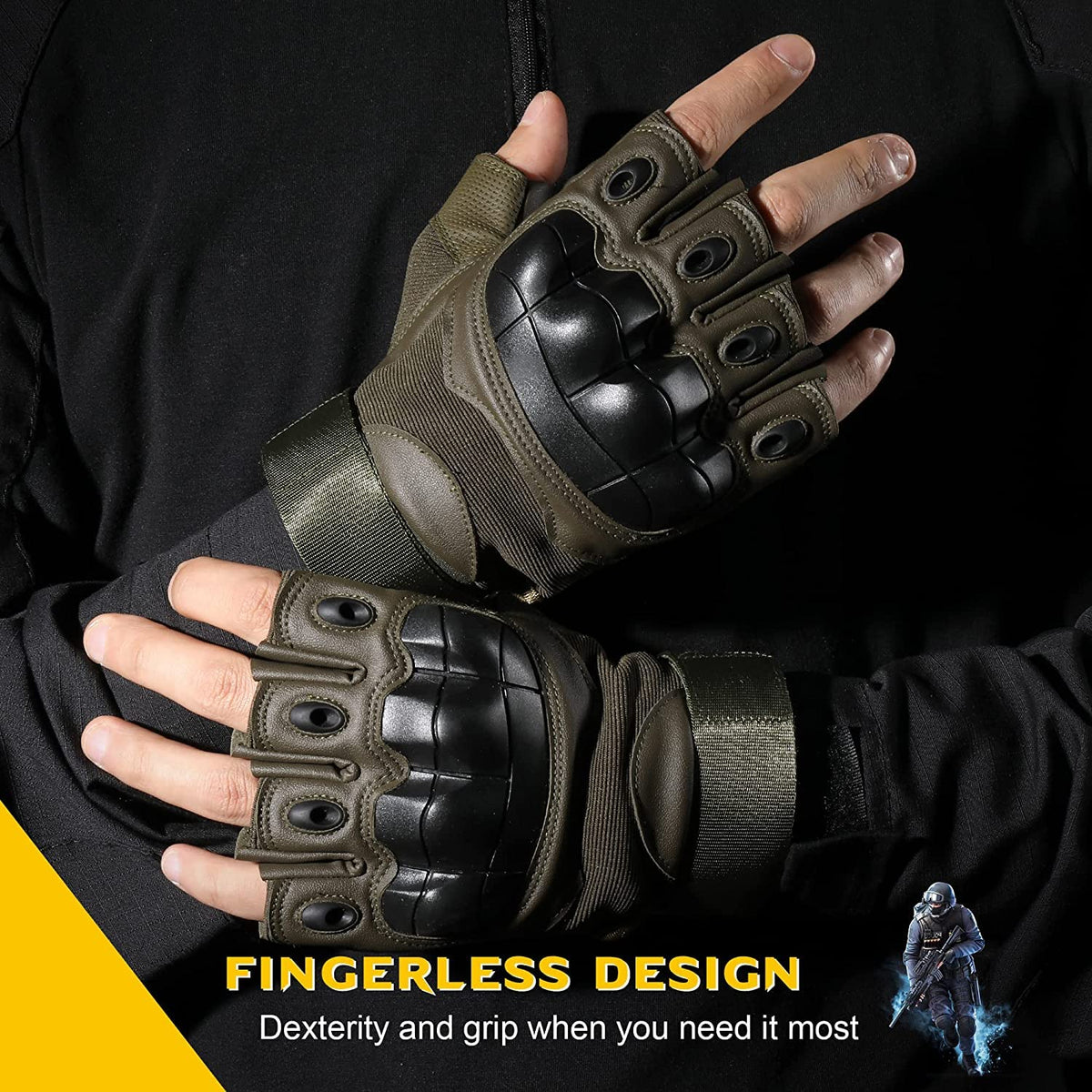 Leosportz Riding Gloves for Men Bike Riders