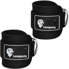 Leosportz Ankle Strap for Gym Cable Machine (Pair)\