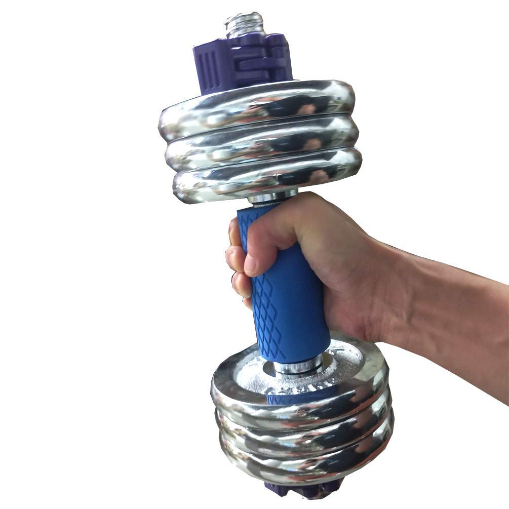 Thick Bar Grips - Non-Slip Barbell Grips Silicone Rubber Dumbbell Grips