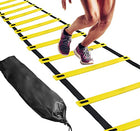 Leosportz Agility Ladder – 8M Speed Training, 16 Adjustable Rungs