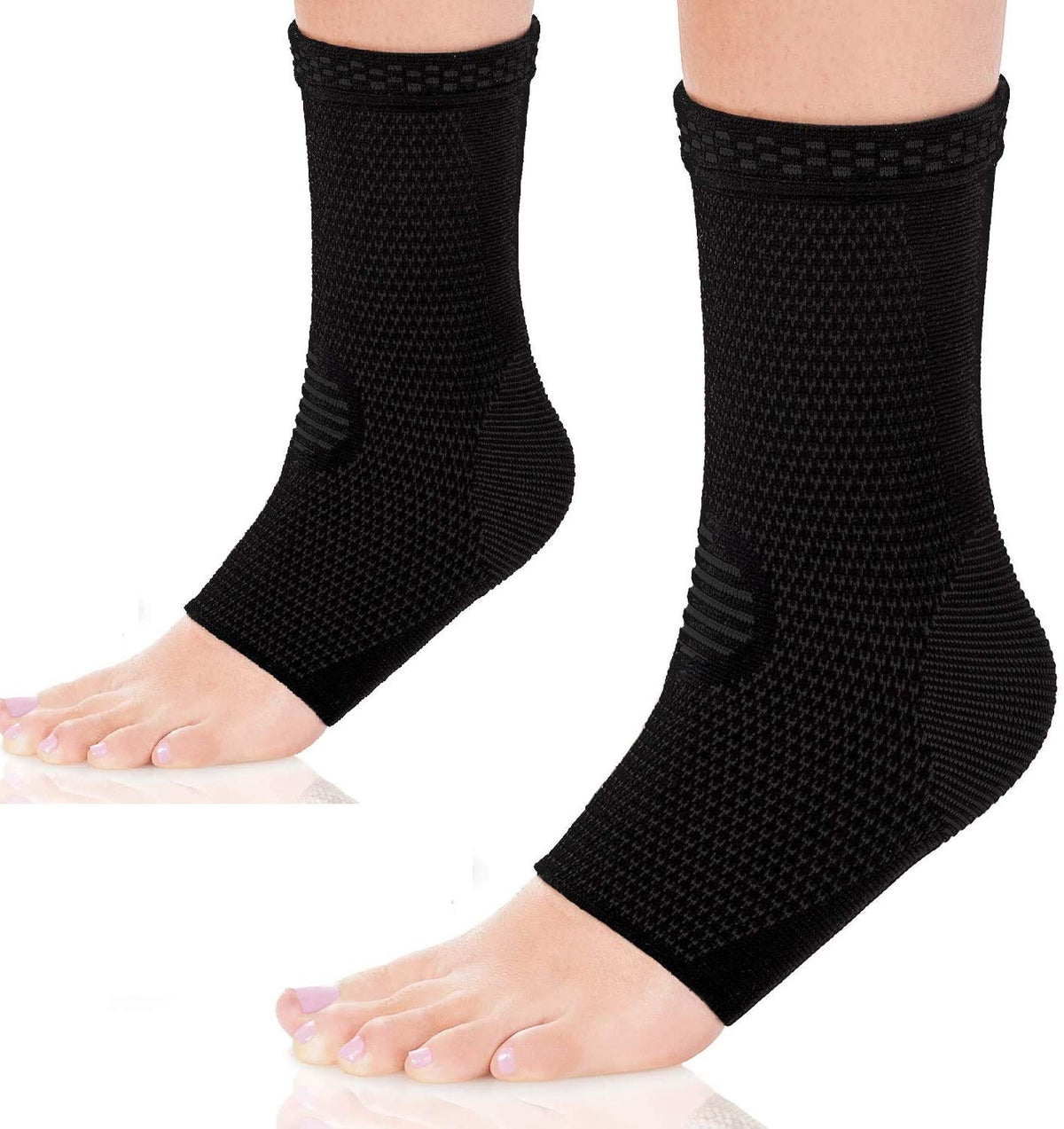 Leosportz Ankle Support Brace Adjustable Sleeves