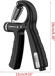 Leosportz Hand Gripper Forearm Exercise Equipment with Counter
