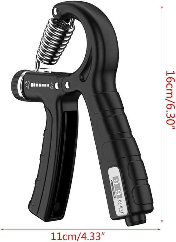 Leosportz Hand Gripper Forearm Exercise Equipment with Counter