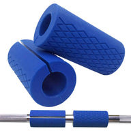 Leosportz Thick Bar Grips – Non-Slip Silicone Rubber Barbell Grips