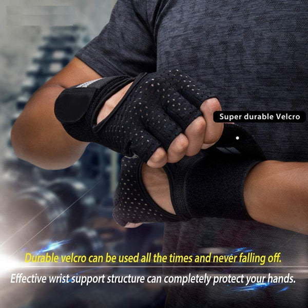 Leosportz Gym Gloves for Men Workout